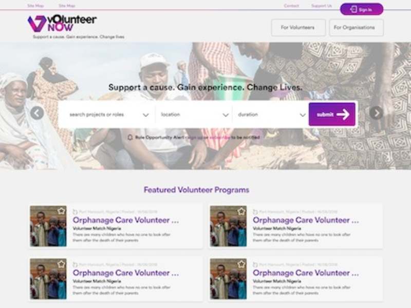 Cover image for Rapid Prototyping for VolunteerNow