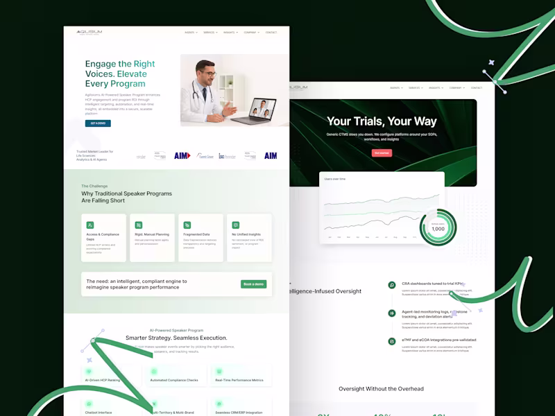 Cover image for Agilisium Consulting Enterprise Website Design