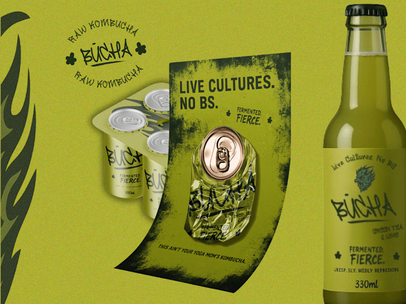 Cover image for BÜCHA — Brand Identity Case Study