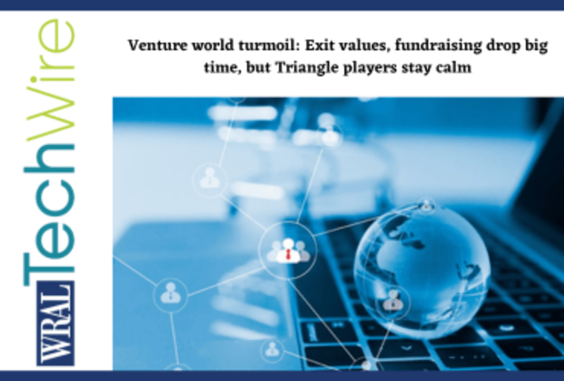 Cover image for Venture world turmoil: Exit values, fundraising drop big time, …