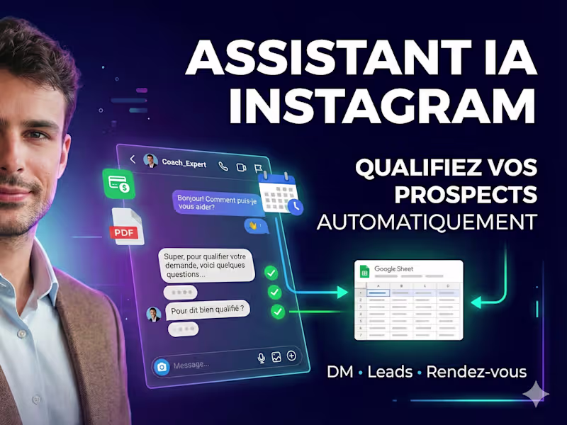 Cover image for Instagram Lead Qualification System (Automated DM Funnel)