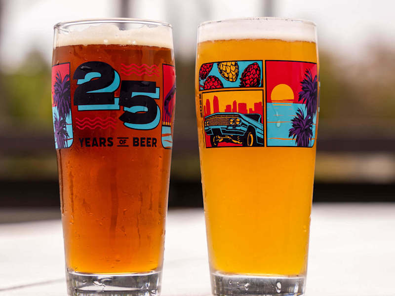 Cover image for San Diego Brewer's Guild  25th Anniversary Glassware
