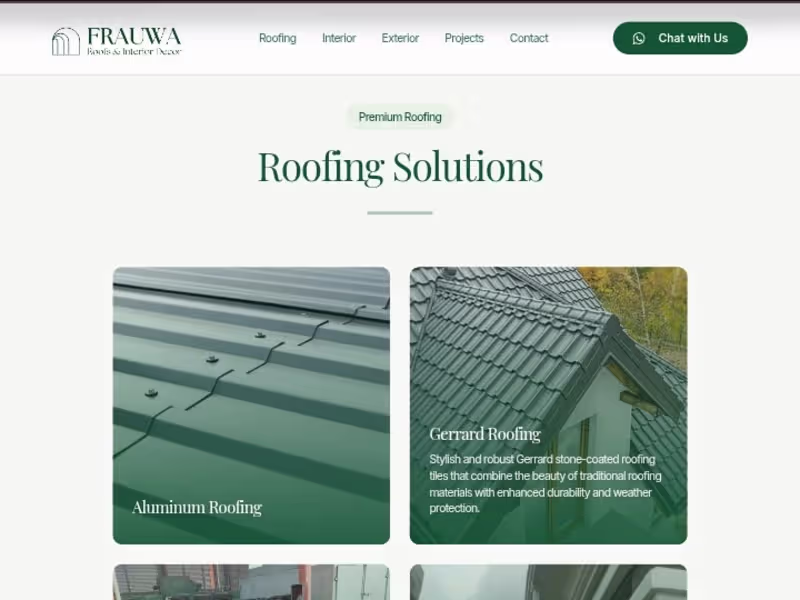 Cover image for Frauwa Homes & Decor Website