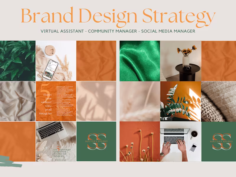 Cover image for Brand Design Strategy Template
