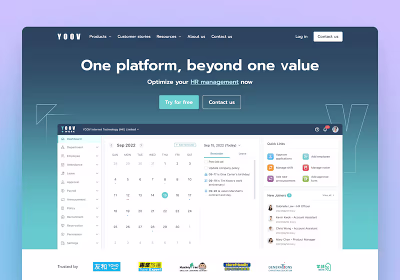 Cover image for YOOV Official Website Revamp