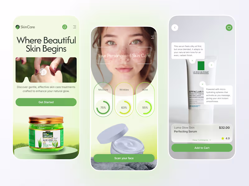 Cover image for Skin Care Progress Tracking App