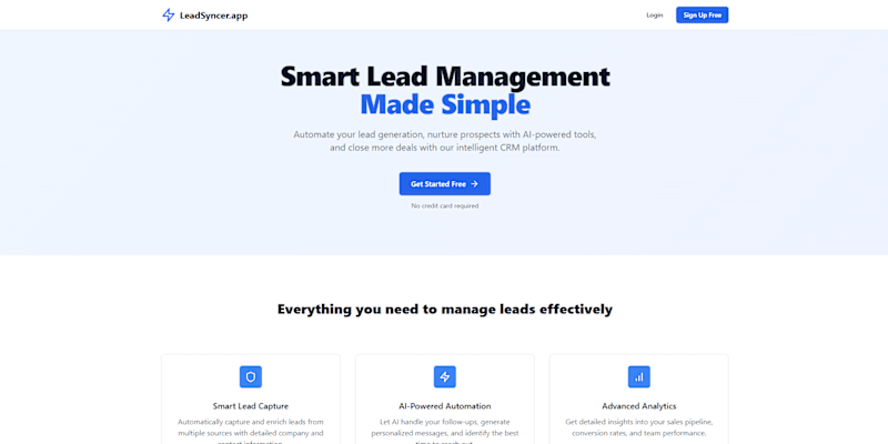Cover image for LeadSyncer Lead Delivery System Implementation