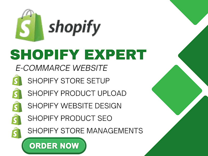 Cover image for I will design website,redesign shopify website,dropshipping.