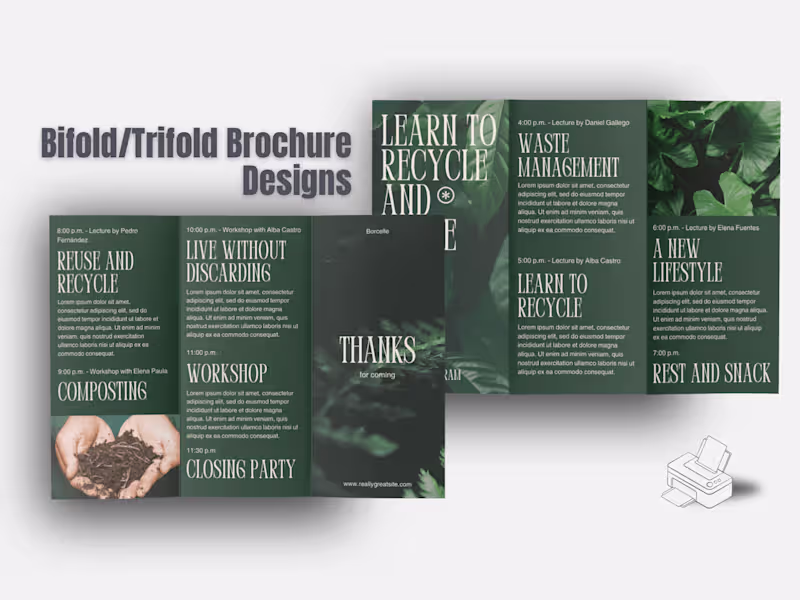 Cover image for Brochure Designs 