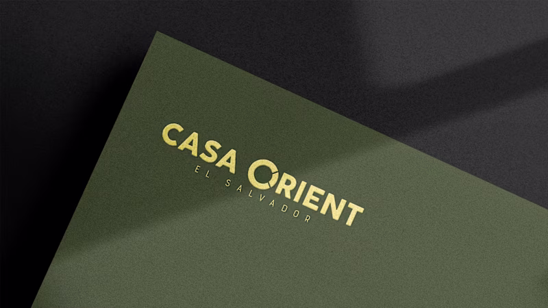 Cover image for Casa Orient Brand Guideline