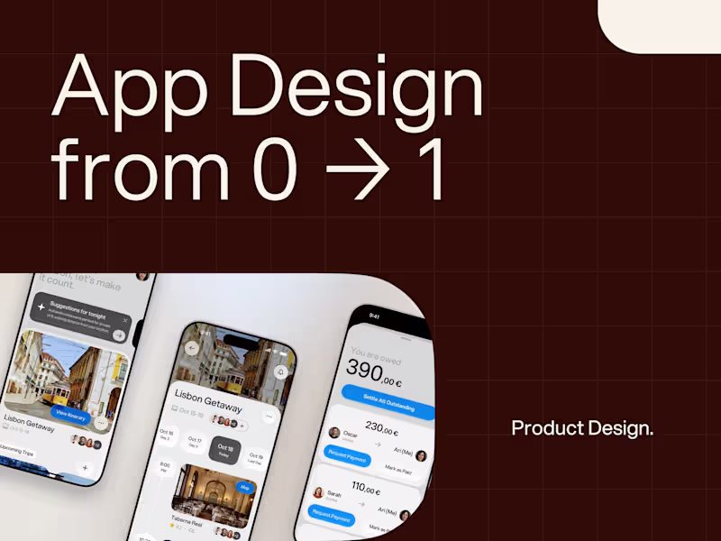Cover image for  App Design from 0 → 1