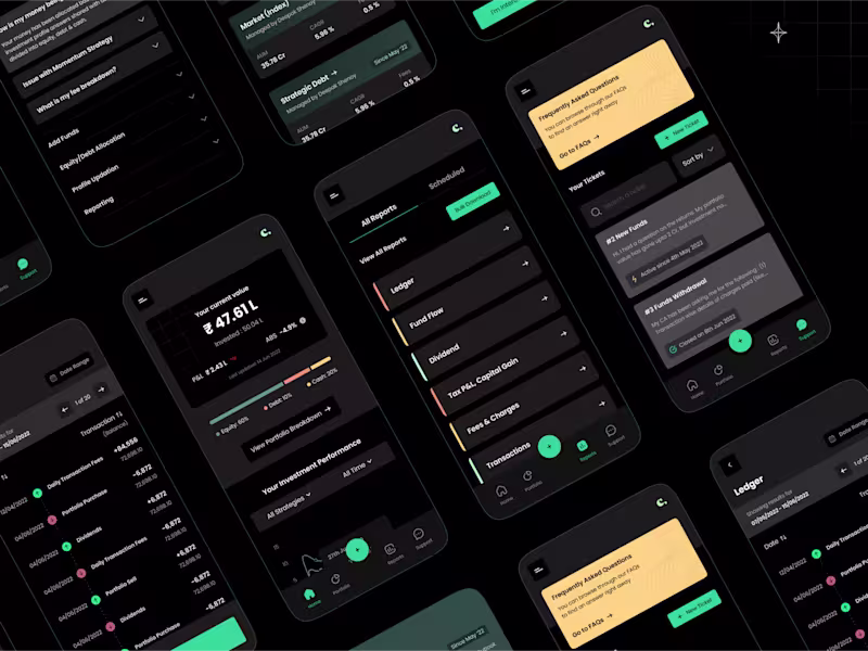 Cover image for Capitalmind Mobile App