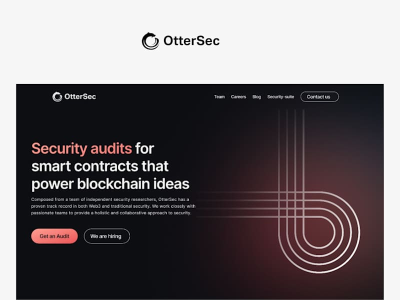 Cover image for Ottersec.io : B2B Saas Website Figma Design