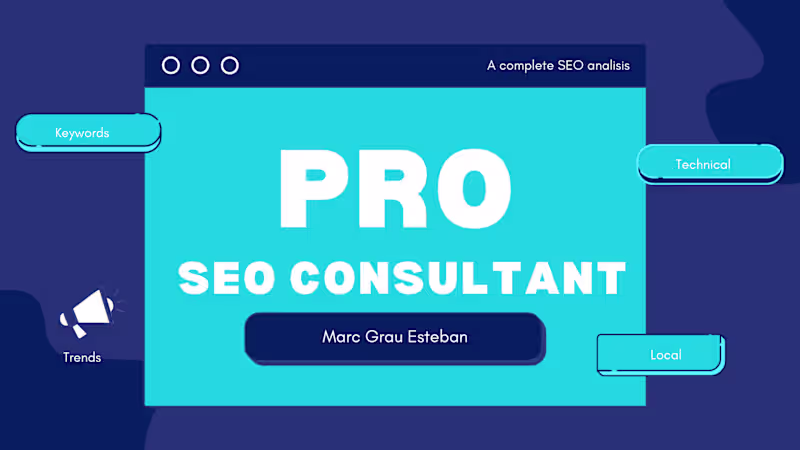 Cover image for SEO Consultant - PRO