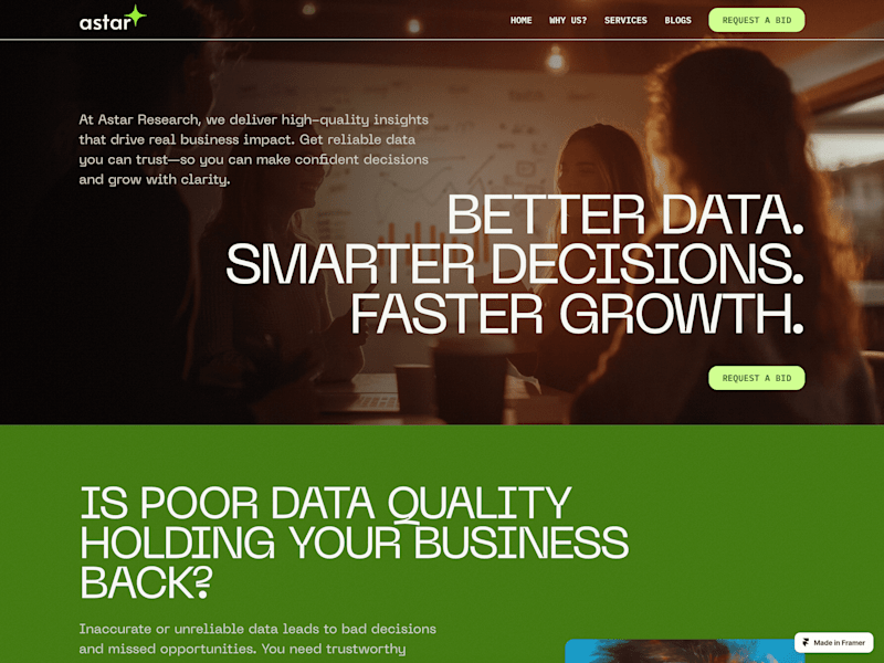 Cover image for Astar Research – Custom Web Design & Development