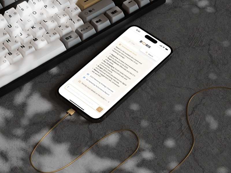 Cover image for UX/UI design for AI product