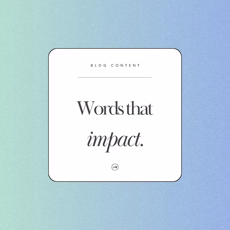 Cover image for Blog Writing