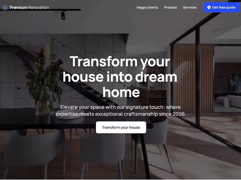 Cover image for Multi-page Framer Website
