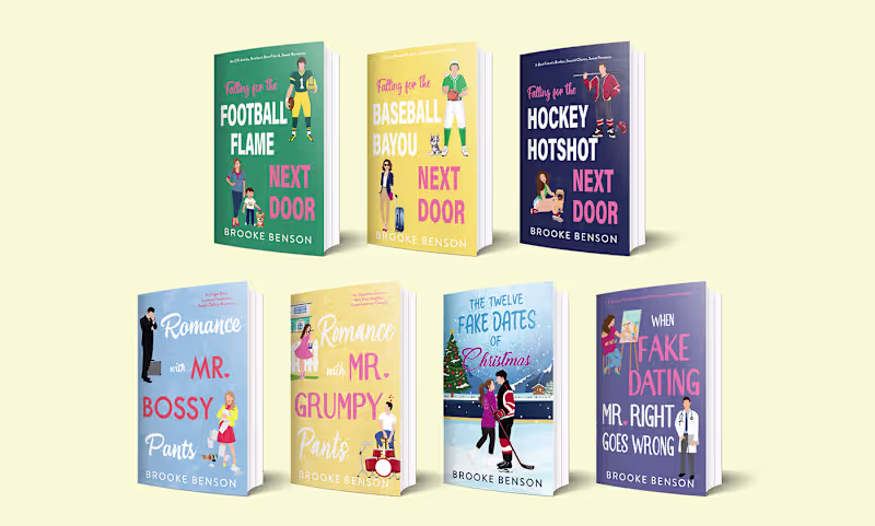 Cover image for Book Series Cover - Custom Illustration