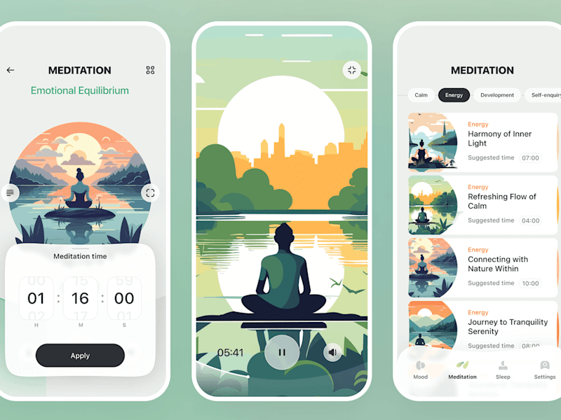 Cover image for Mental health app
