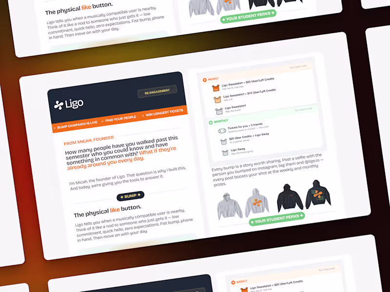 Cover image for Ligo Re-Engagement Email Campaign Design