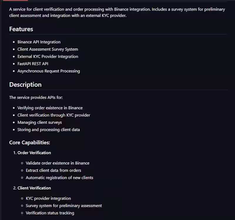 Cover image for KYC Fast API microservice
A high-performance