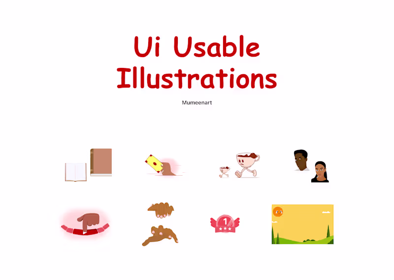 Cover image for Illustration explorations for UI design