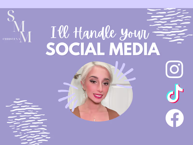 Cover image for Feeling Overwhelmed? I’ll Handle Your Social Media