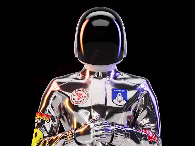 Cover image for Moonster Gaming Platform Brand Identity and UX Design