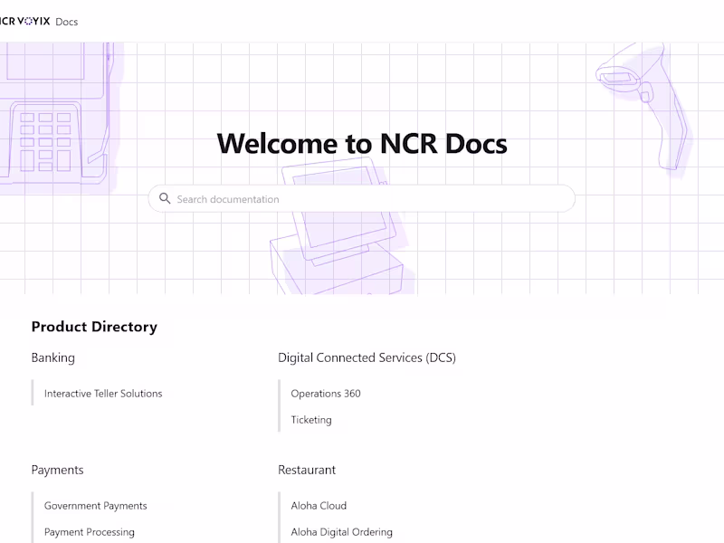 Cover image for Documentation Site
