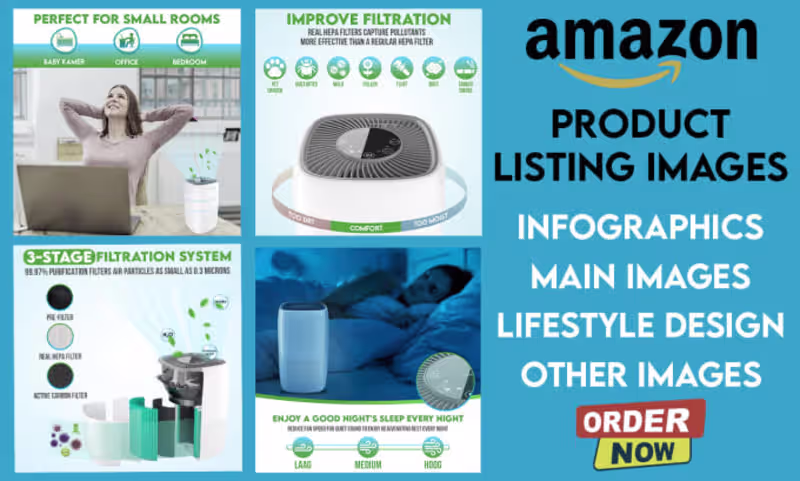 Cover image for I will amazon ebay product and image listing and reviews