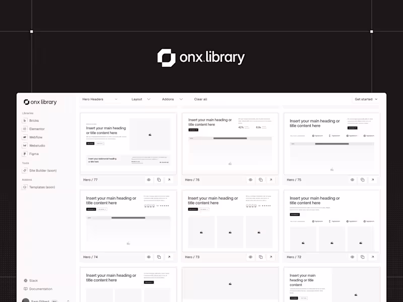 Cover image for Onx Library - Multi-Platform Design Patterns