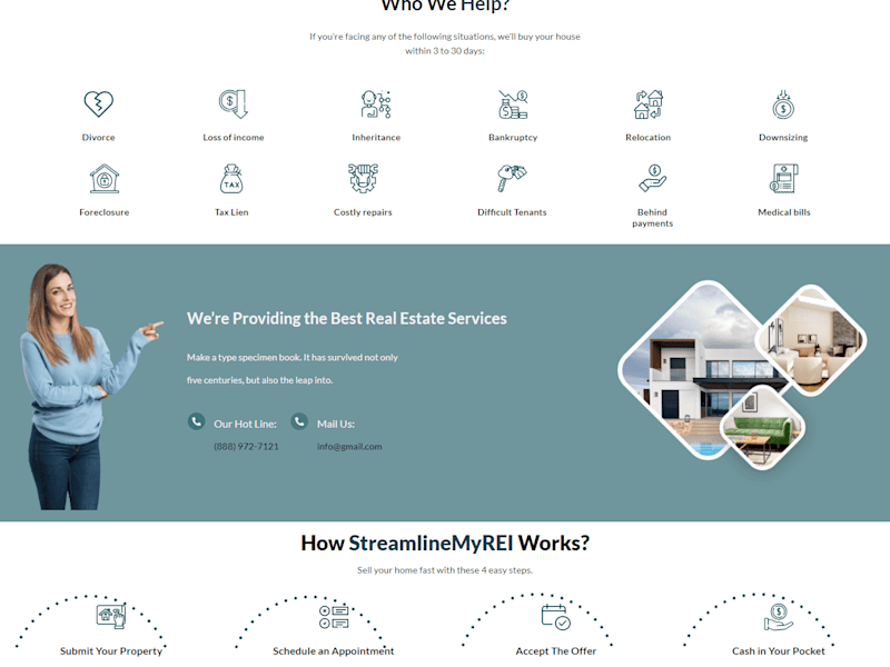 Cover image for PA Home buyers Website