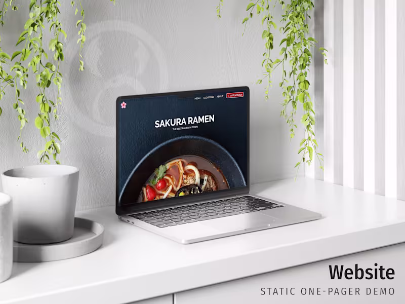 Cover image for Static Sakura Ramen