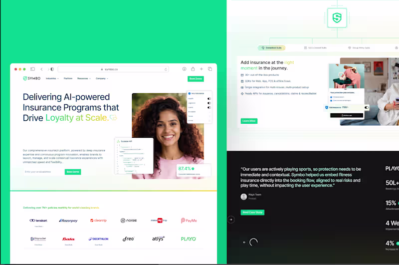 Cover image for Symbo is an embedded insurance