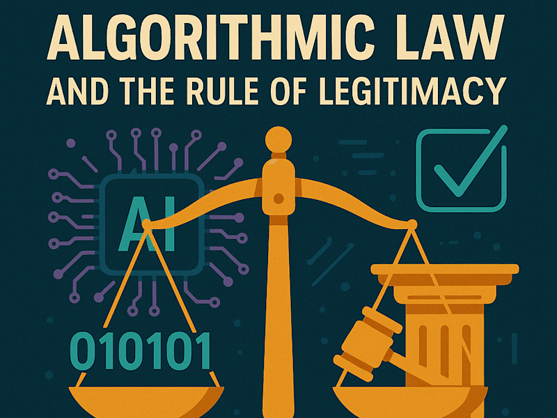 Cover image for Algorithmic Law and the Rule of Legitimacy