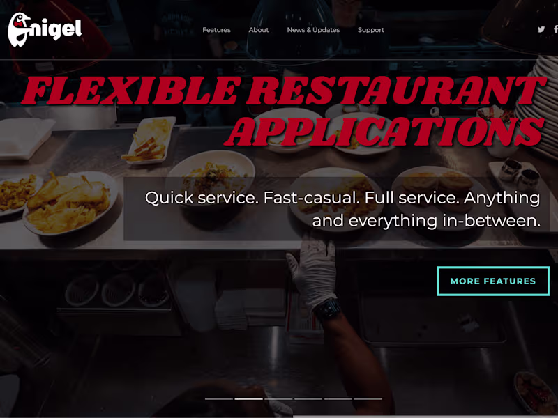 Cover image for High Touch Technologies (Nigel Restaurant POS)