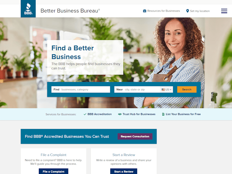 Cover image for Better Business Bureau | Senior .NET+Angular+React Developer