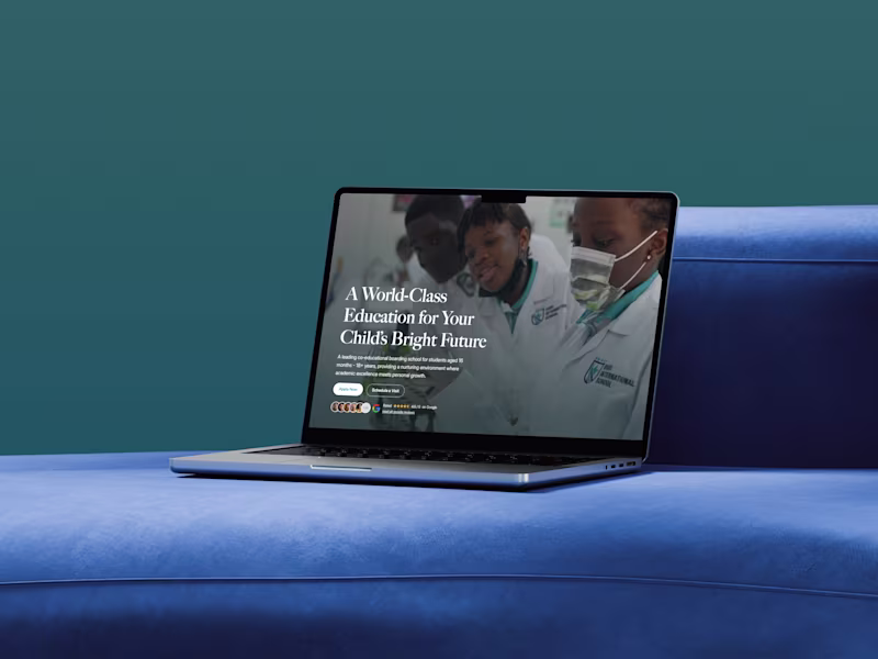 Cover image for Dodi International School – Full website redesign & CMS build