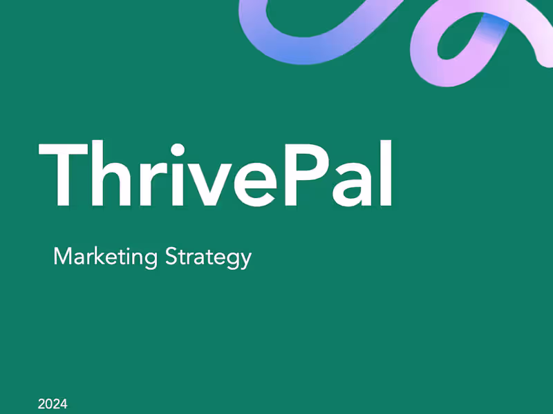 Cover image for Marketing Strategy | ThrivePal