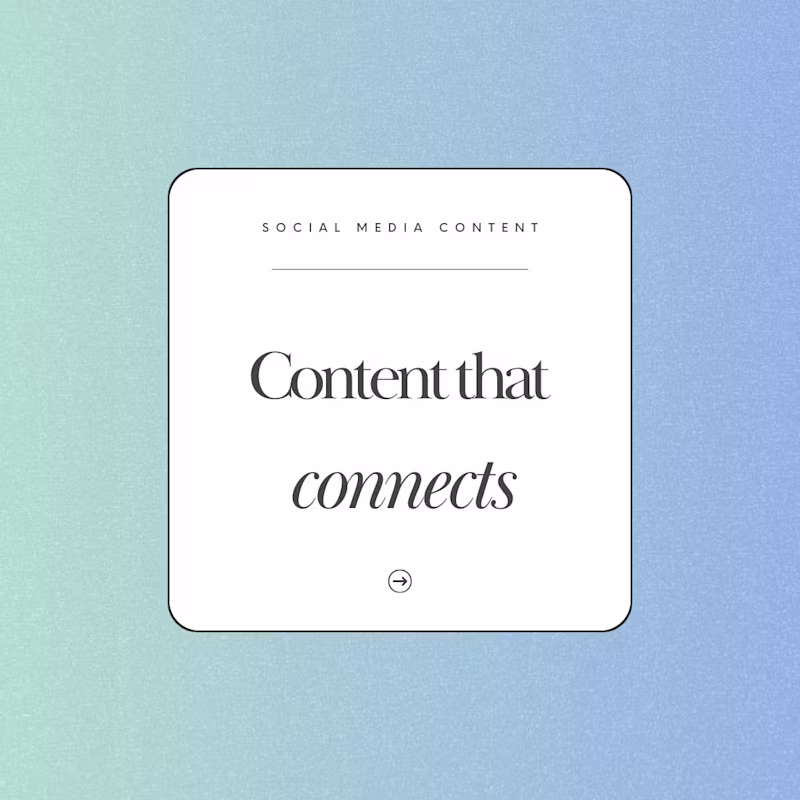 Cover image for Social Media (Content + Management)