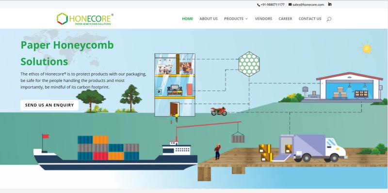 Cover image for Responsive Website Design For A Packaging Manufacturing Company