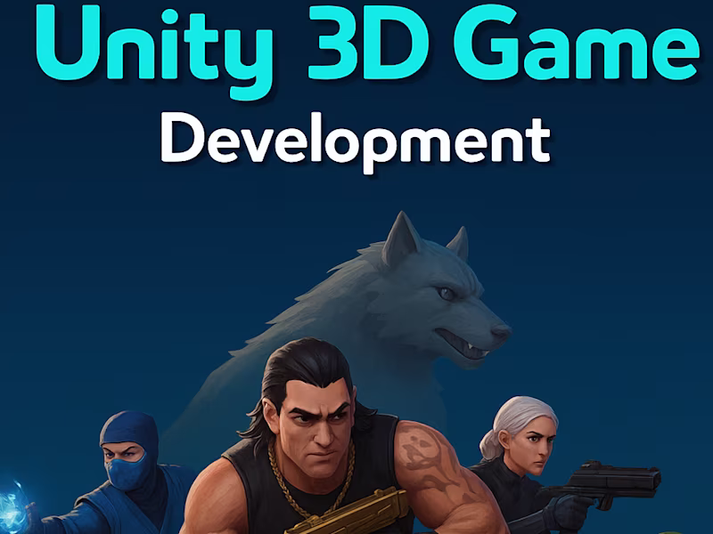 Cover image for 3D and 2D Unity and Unreal Engine Game Development
