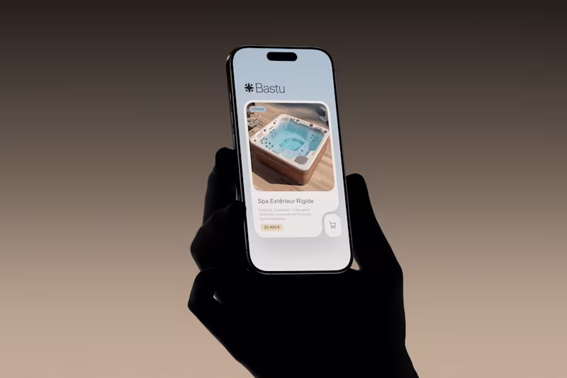 Cover image for A rejected product card design exploration for a spa supplie...