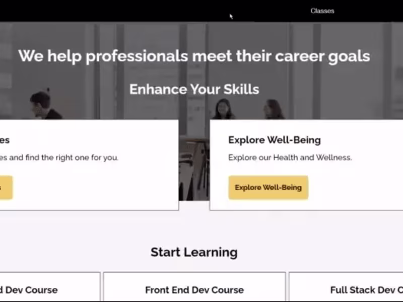 Cover image for Urban Alliance Foundation - Brochure Website