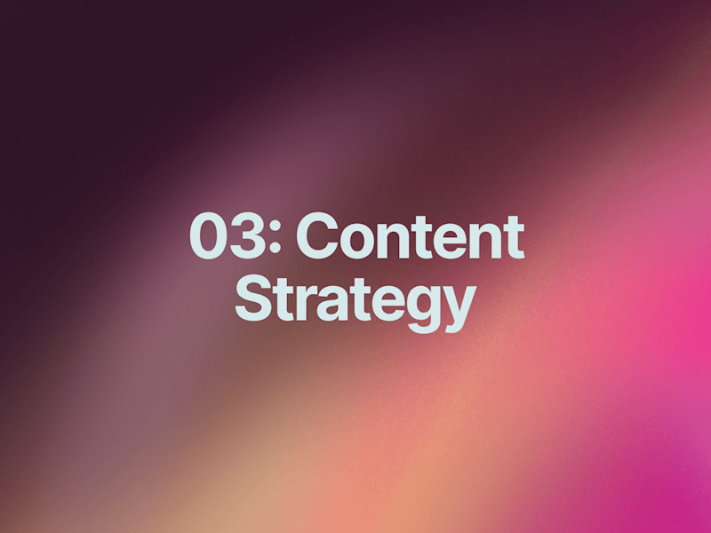 Cover image for Content Strategy