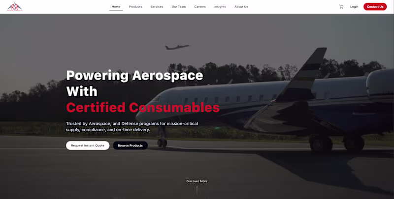 Cover image for RSR Aviation Website Redesign