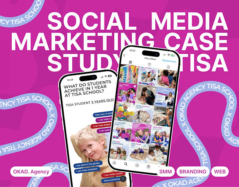 Cover image for Social Media & Marketing Design for Kids School — Tisa
