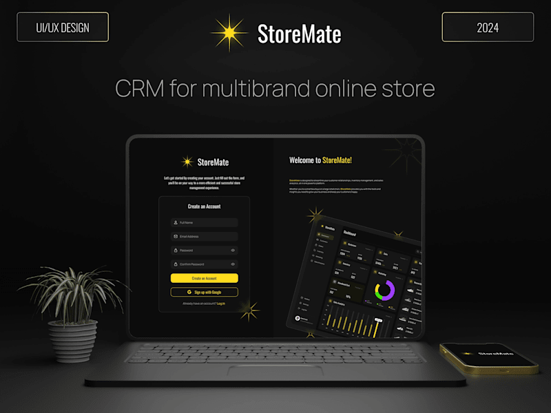 Cover image for  CRM for multibrand online store