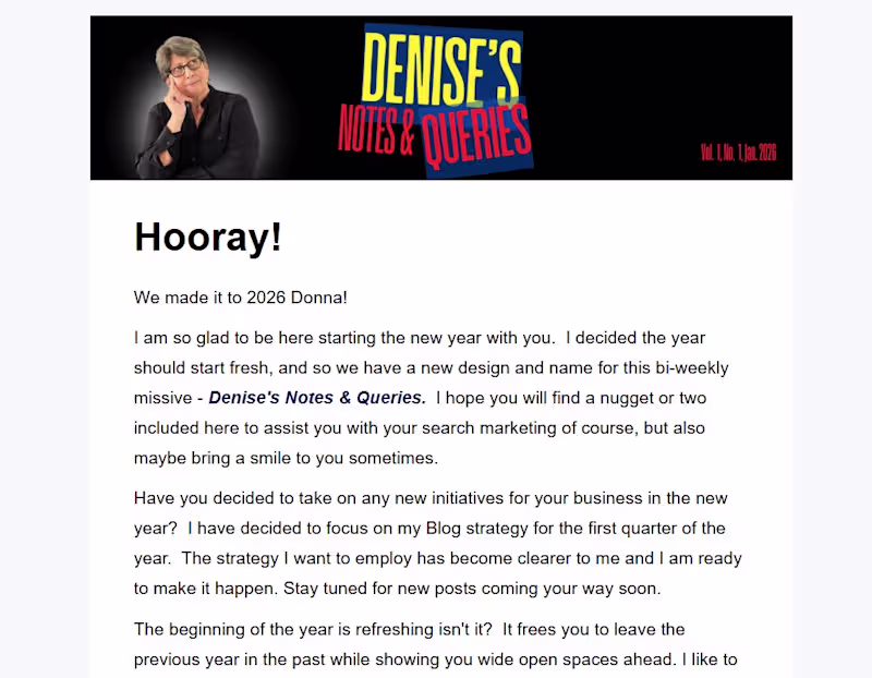 Cover image for Kajabi Email/ Newsletter Template